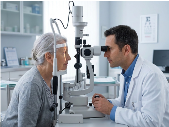 10 Early Signs of Cataract You Should Not Ignore “Comprehensive eye examination for detecting cataract and other eye conditions”