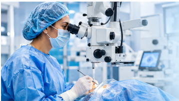 How to Prepare for Cataract Surgery: Complete Checklist Cataract surgery procedure performed by an ophthalmologist in a modern eye care clinic