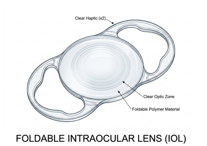 Cataract Surgery: Procedure, Recovery, Risks & Results cloudy lens has been removed, the selected artificial intraocular lens is placed inside the eye.