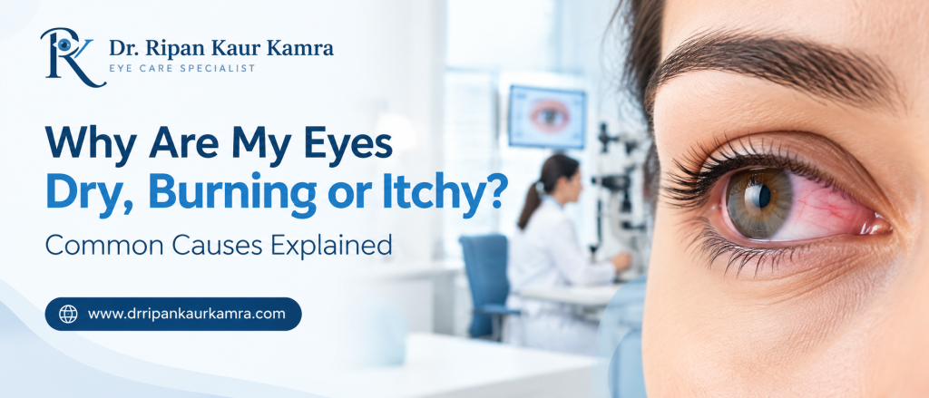 Why Are My Eyes Dry, Burning or Itchy? Common Causes Explained Common causes of dry itchy and burning eyes