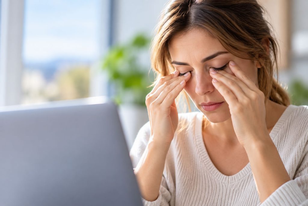 Why Do My Eyes Water? Common Causes & When to See a Doctor Dry eye irritation causing reflex watery eyes