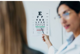 What Tests Are Done Before Eye Surgery? Visual acuity eye test to assess how clearly a patient can see letters on an eye chart.